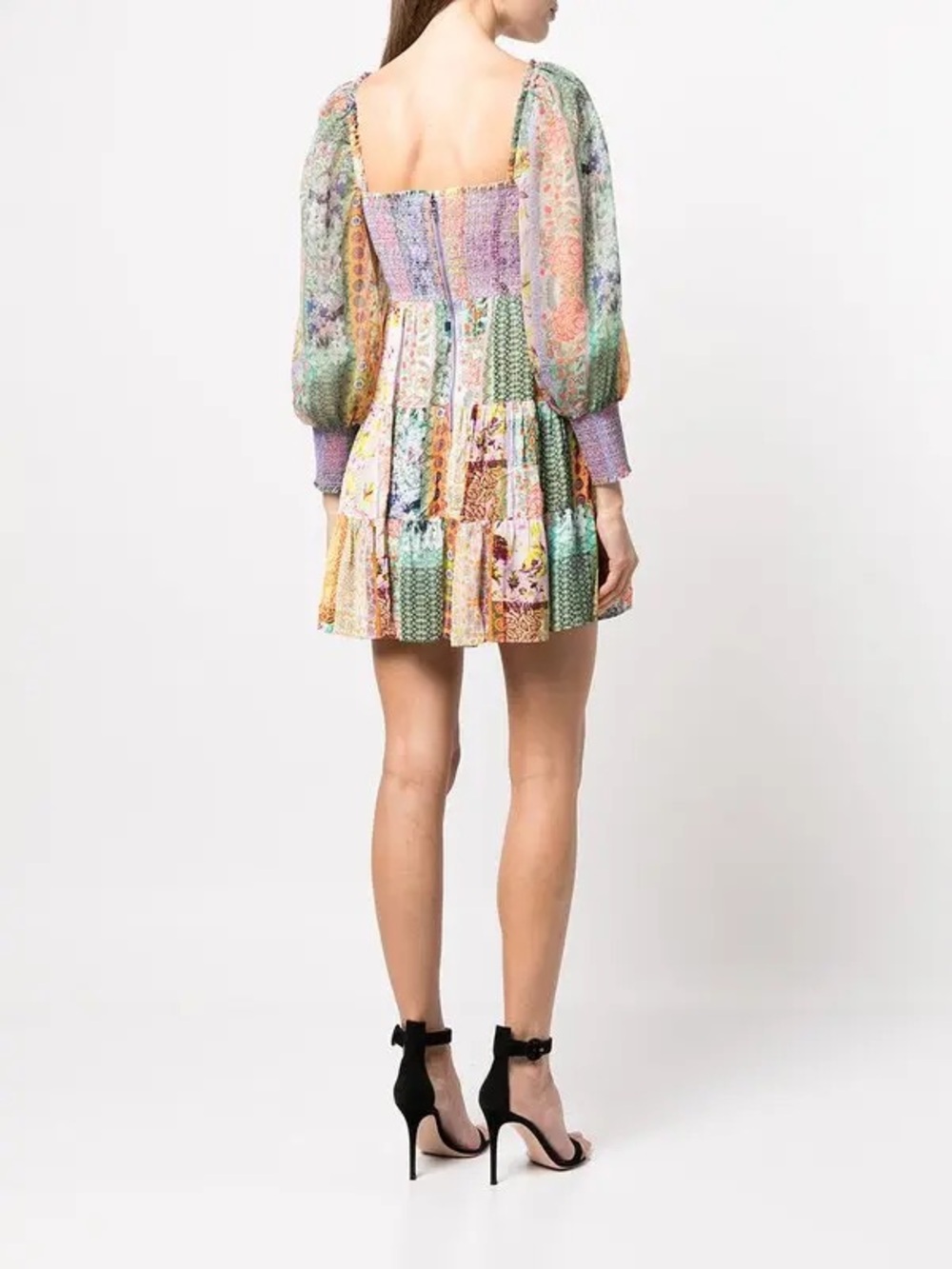 Alice + Olivia Rowen Tiered Mini Dre S - Picture 4 of 15
